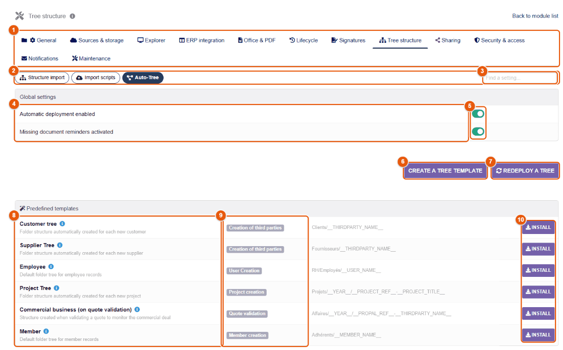 Auto-Tree subtab