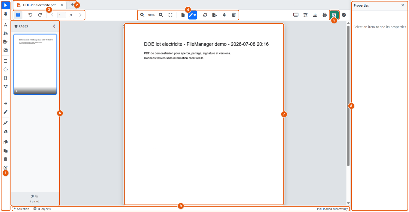 PDF editor