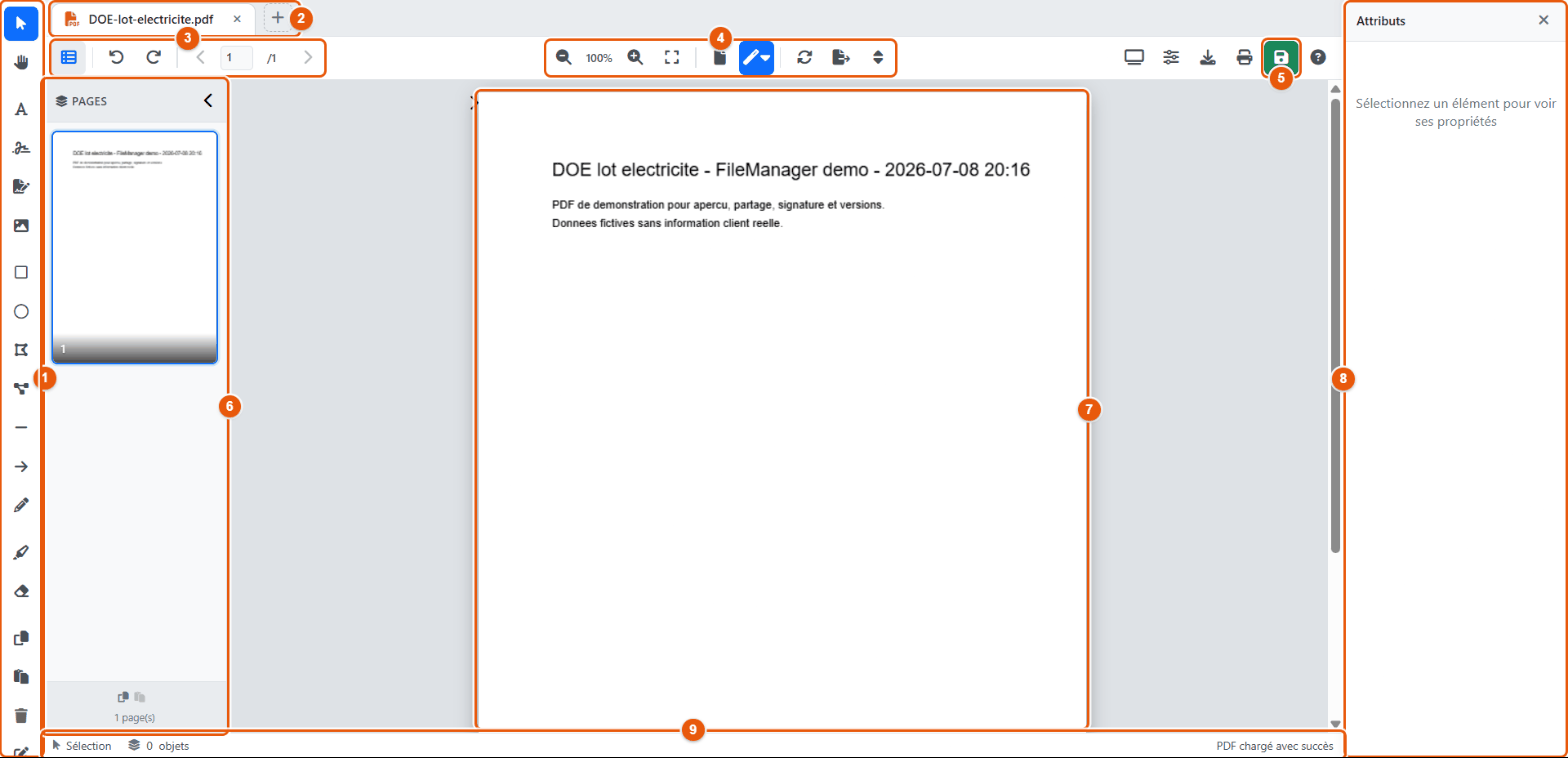 Éditeur PDF
